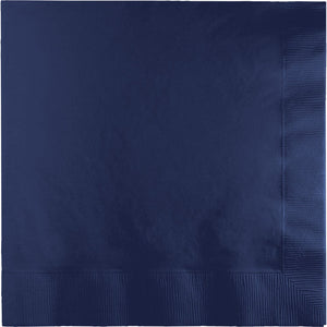 Bulk 600ct Navy 2 Ply Luncheon Napkins 