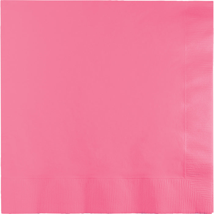 Bulk 240ct Candy Pink Value Friendly Luncheon Napkins 