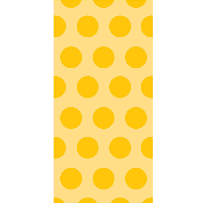 Bulk 240ct School Bus Yellow Polka Dot Favor Bags 