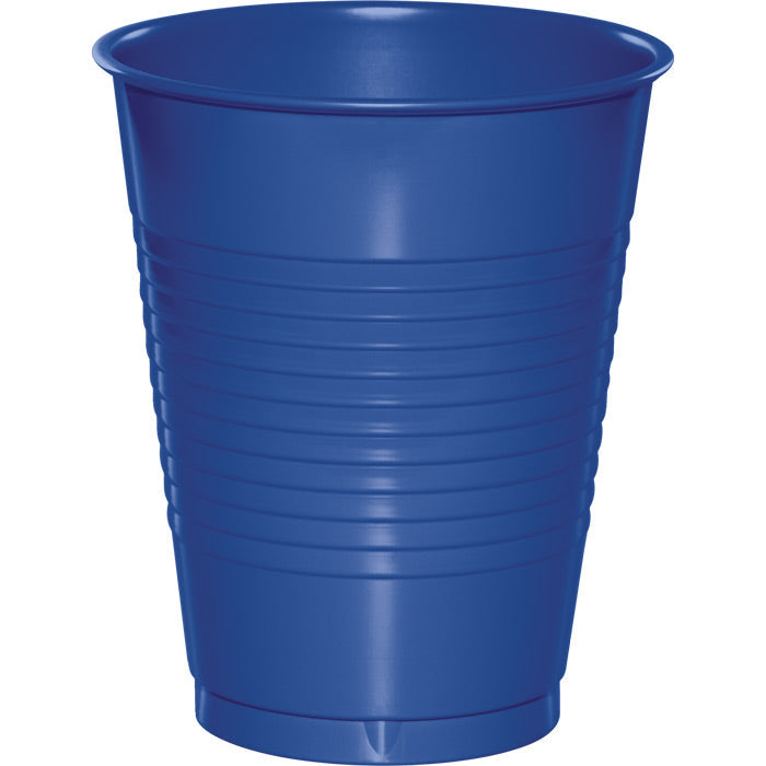 Cobalt Blue 16 oz Plastic Cups 240 ct