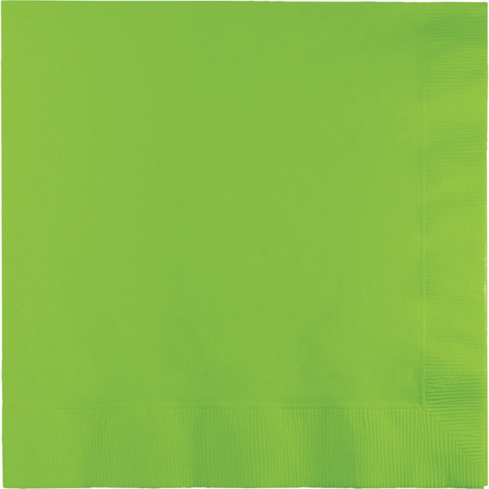 Bulk 500ct Fresh Lime Green Luncheon Napkins 3 ply 