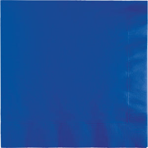 Bulk 600ct Cobalt Blue 2 ply Luncheon Napkins 