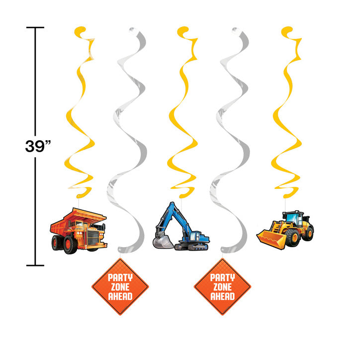 30ct Bulk Big Dig Construction Dizzy Danglers