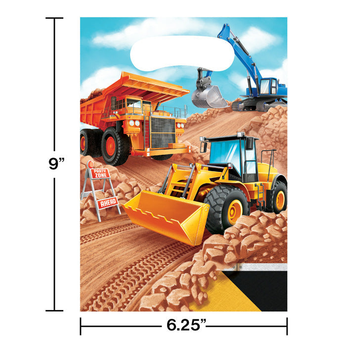 96ct Bulk Big Dig Construction Favor Bags