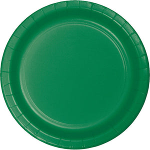 Bulk 96ct Emerald Green Value Friendly Dessert Plates 