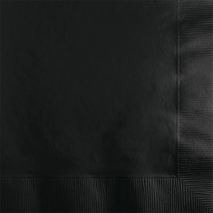 Bulk 600ct Black Velvet 2 ply Beverage Napkins 