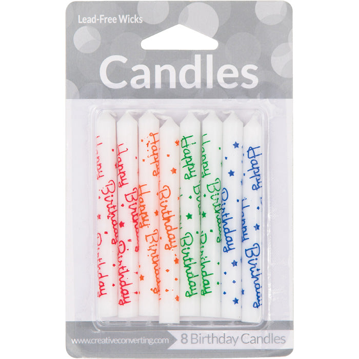 48ct Bulk Happy Birthday Candles